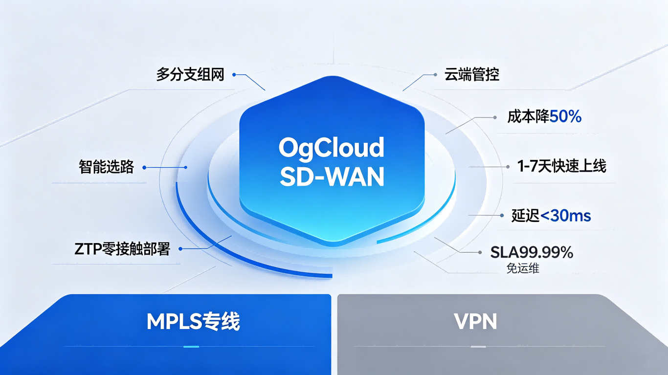 2026中小企业跨区域组网怎么选？MPLS专线、VPN和SD-WAN成本及方案详细对比