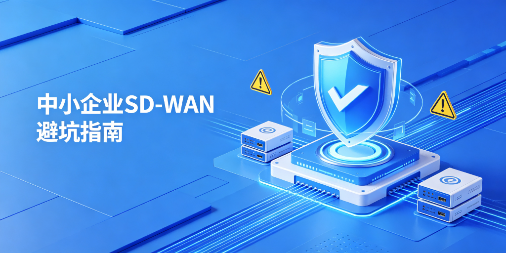 如何选择SD-WAN?中小企业异地组网别踩这7个坑