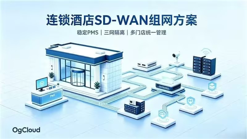 连锁酒店组网怎么选?SD-WAN与传统专线对比指南