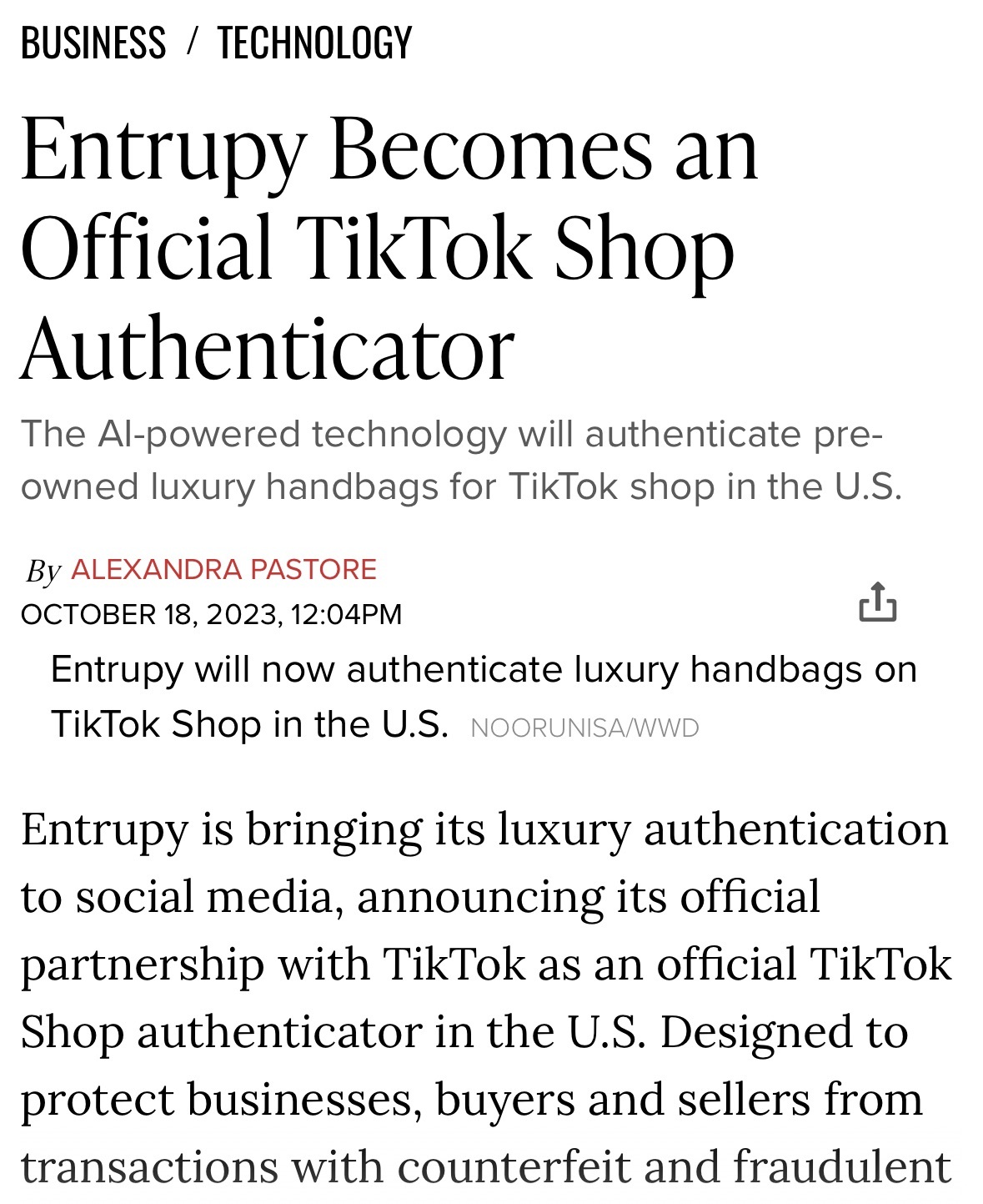 TikTok与奢侈品鉴定机构Entrupy1.jpg